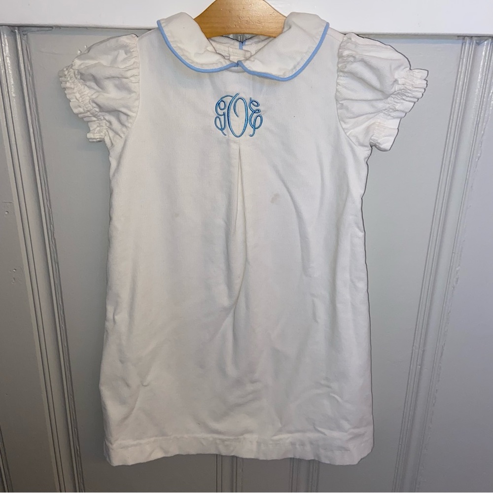 White Corduroy Dress